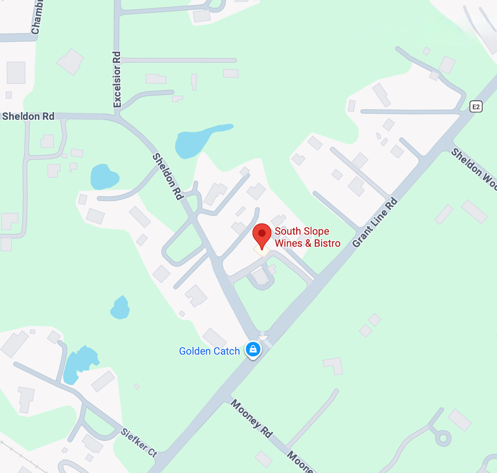 Map to South Slope